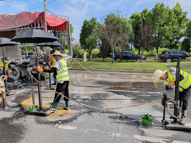 公路压浆施工