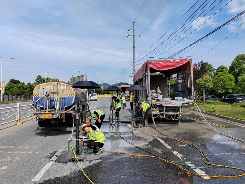 公路压浆施工